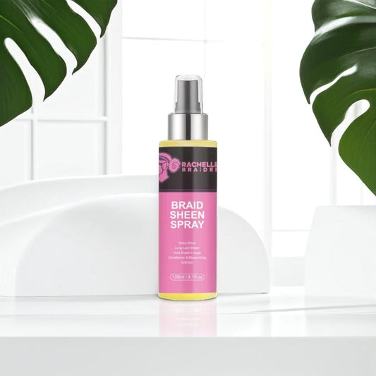 Braid Sheen Spray - Rachelle Hair Braiding