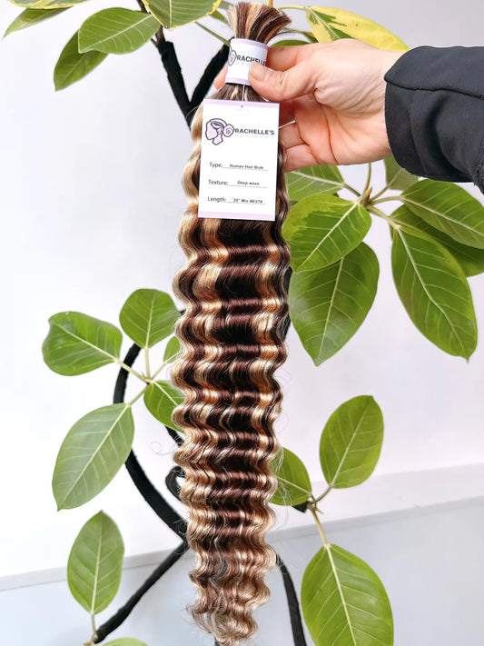 Deep Wave 20" Mix 4#/27# - Human Hair Bulk