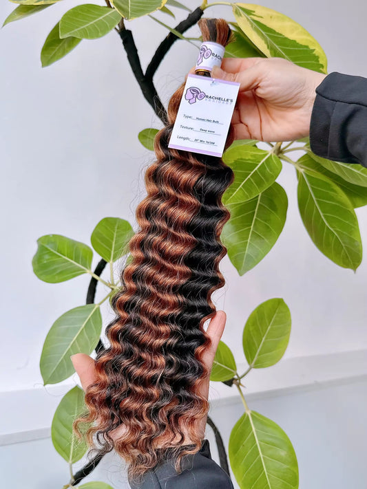 Deep wave 20" Mix 1b/30# - Human Hair Bulk