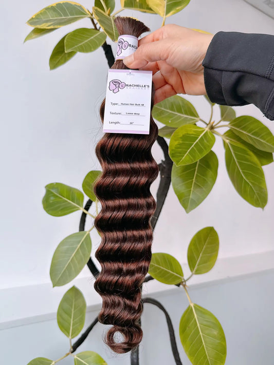 Loose deep 20" - Human Hair Bulk 4#