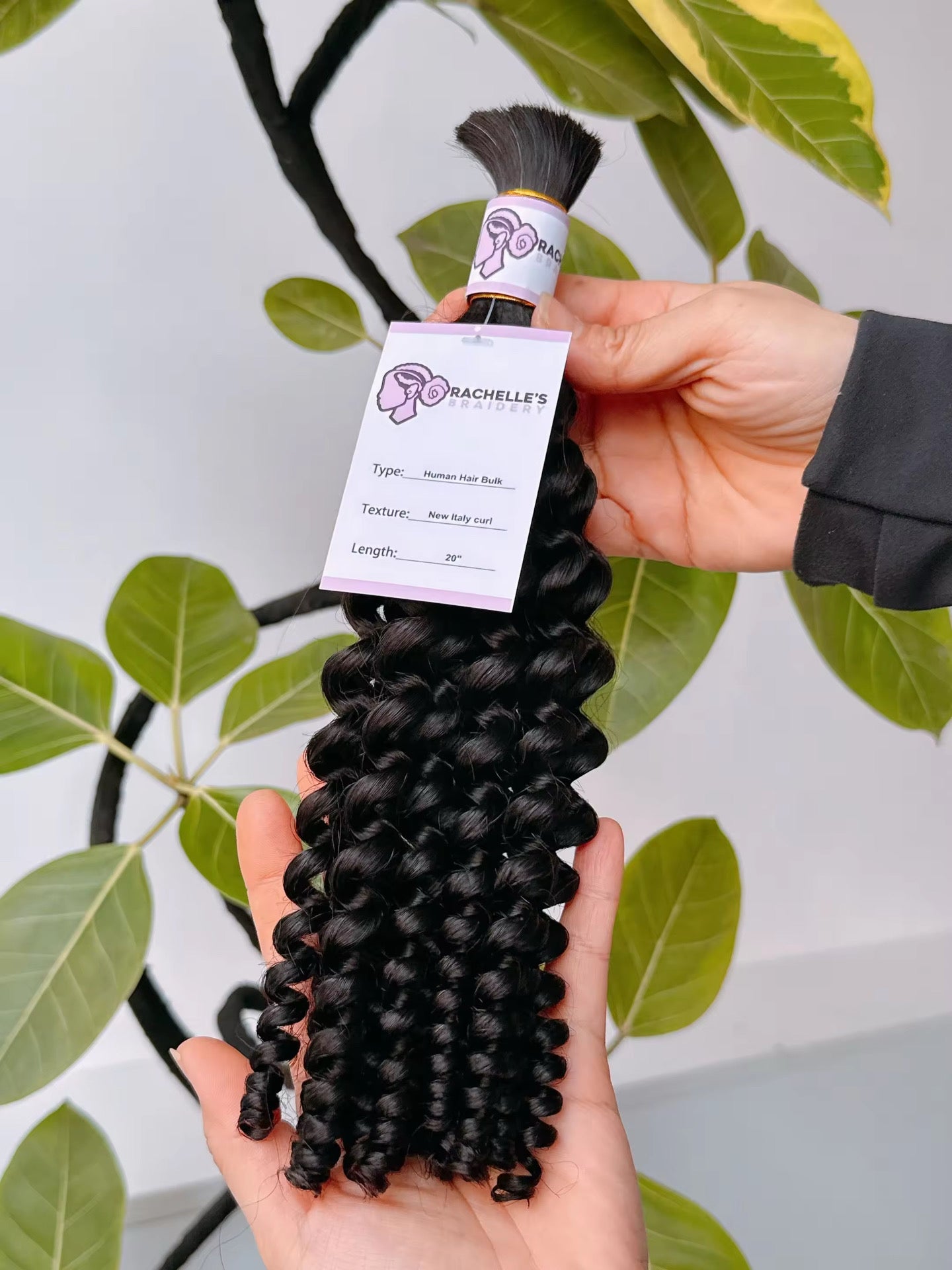 New ltaly curl 20" - Human Hair Bulk