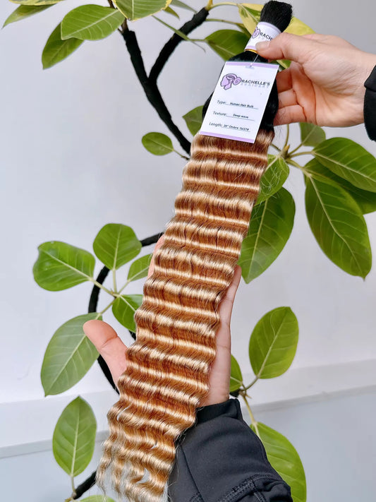 Deep Wave 20" Ombre 1b/27# - Human Hair Bulk